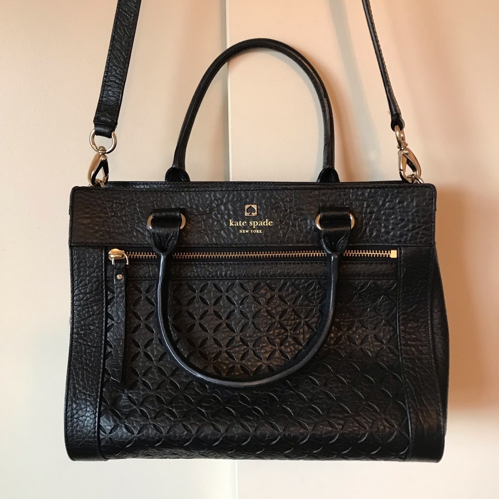 Classic black Kate Spade purse